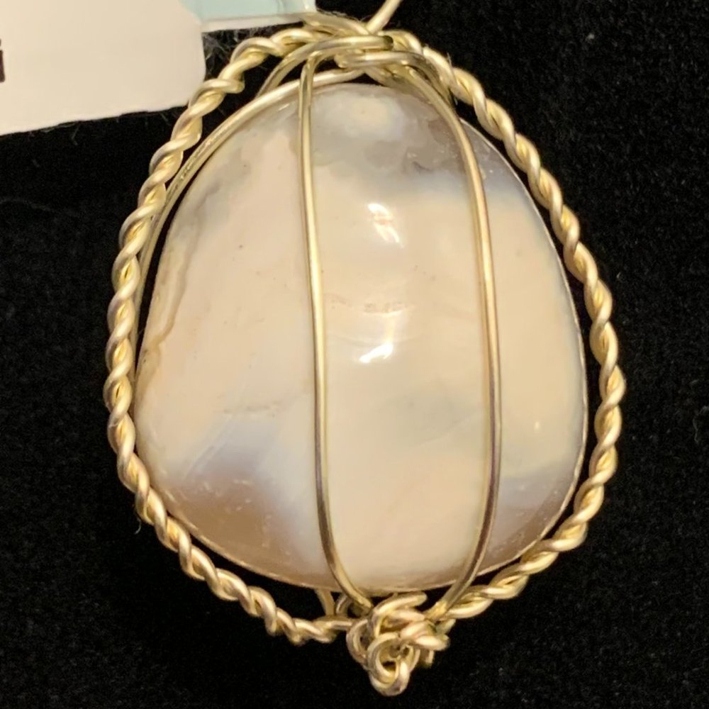 Agate #166, Polished Stone Pendant